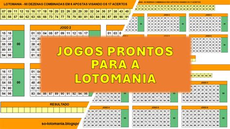 jogos prontos da lotomania